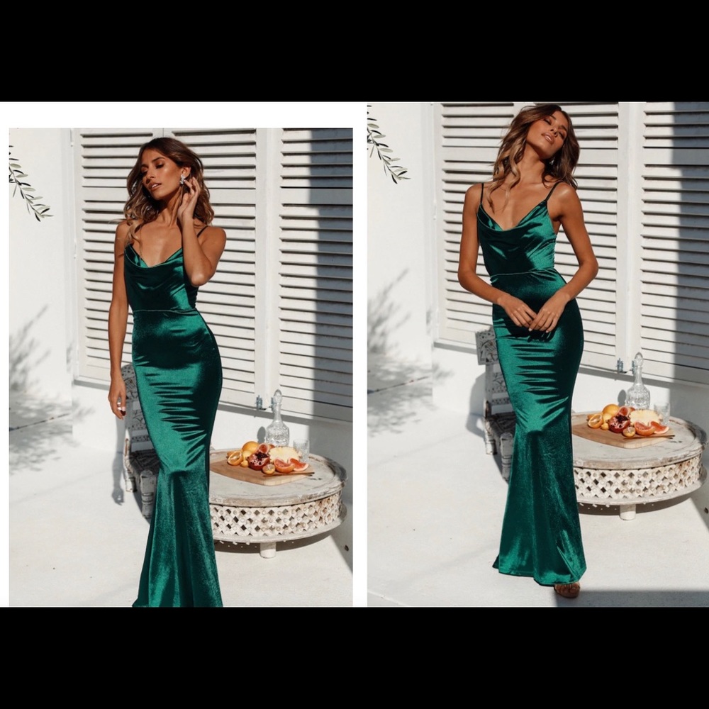 Hello Molly Test of Time Maxi Dress Green